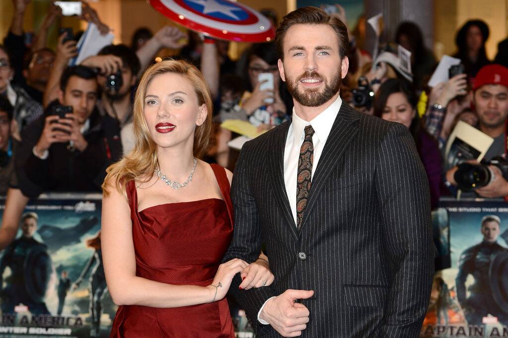 man and woman on the red carpet