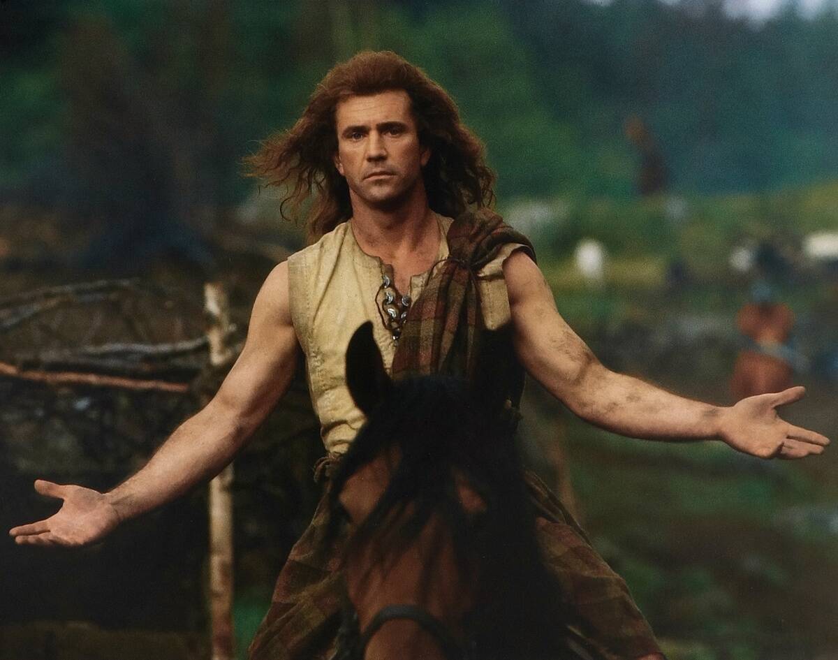 mel gibson in braveheart