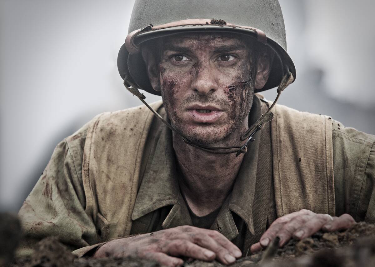 andrew garfield in hacksaw ridge