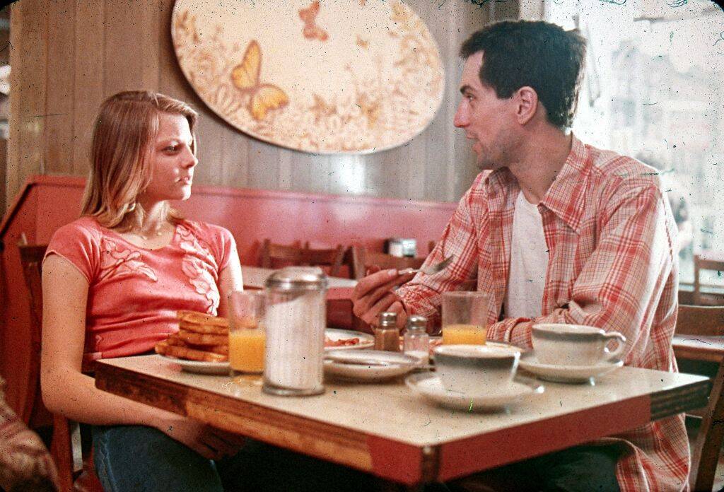 jodie foster and robert de niro in taxi driver