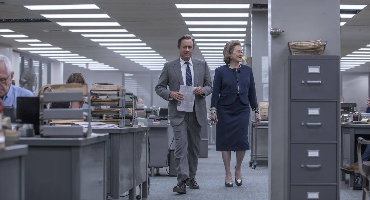tom hanks and meryl streep in the post