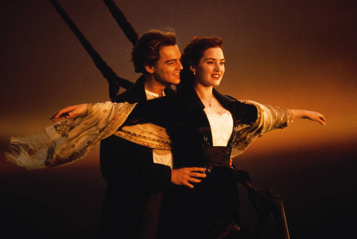 titanic kate winslet and leonardo dicaprio