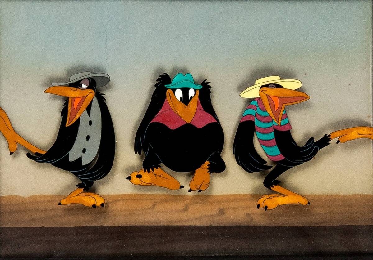 Crows dancing in Dumbo