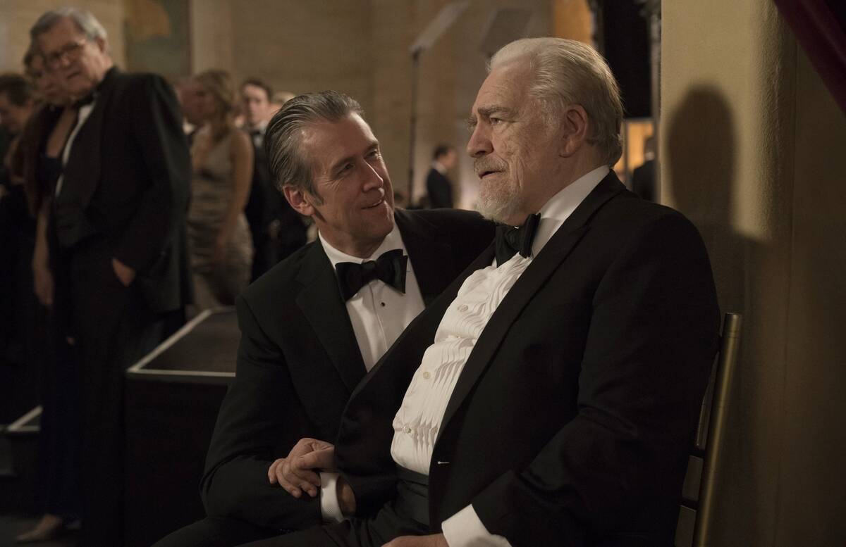 Alan Ruck and Brian Cox in Succession