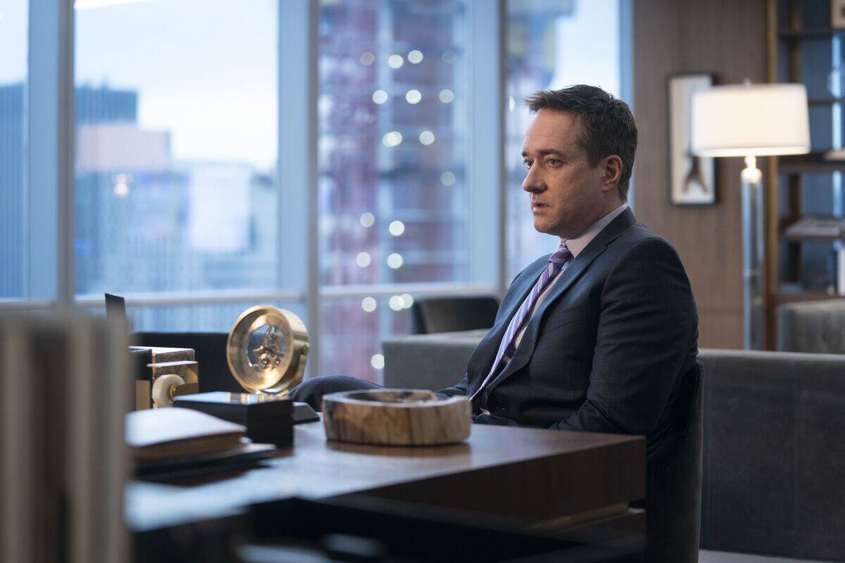Matthew Macfadyen in Succession
