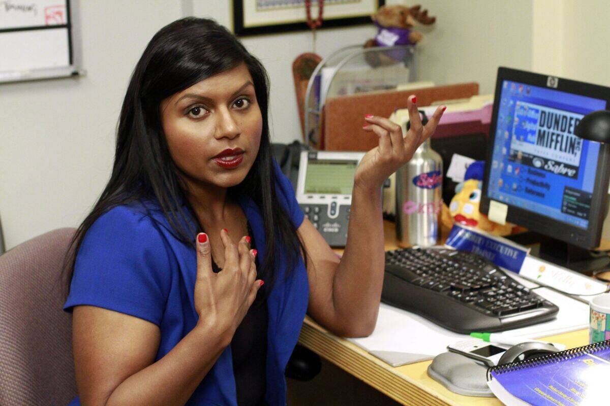 mindy kaling as kelly kapoor