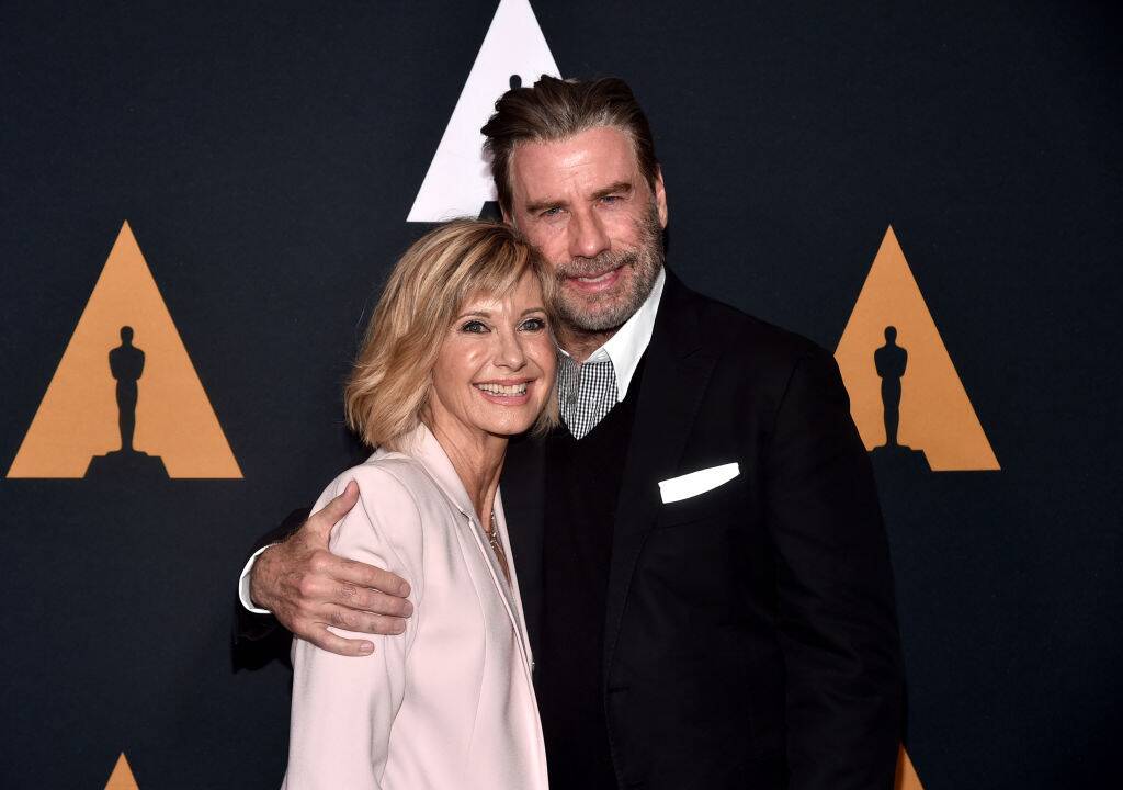 john travolta and olivia newton-john in 2018