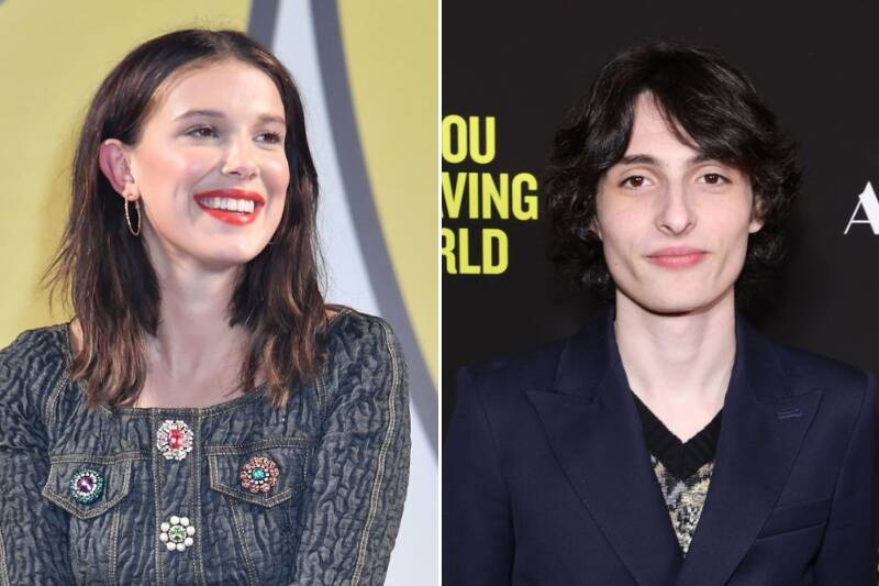 millie bobby brown and finn wolfhard
