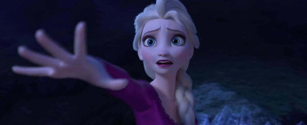 animated woman reaching out