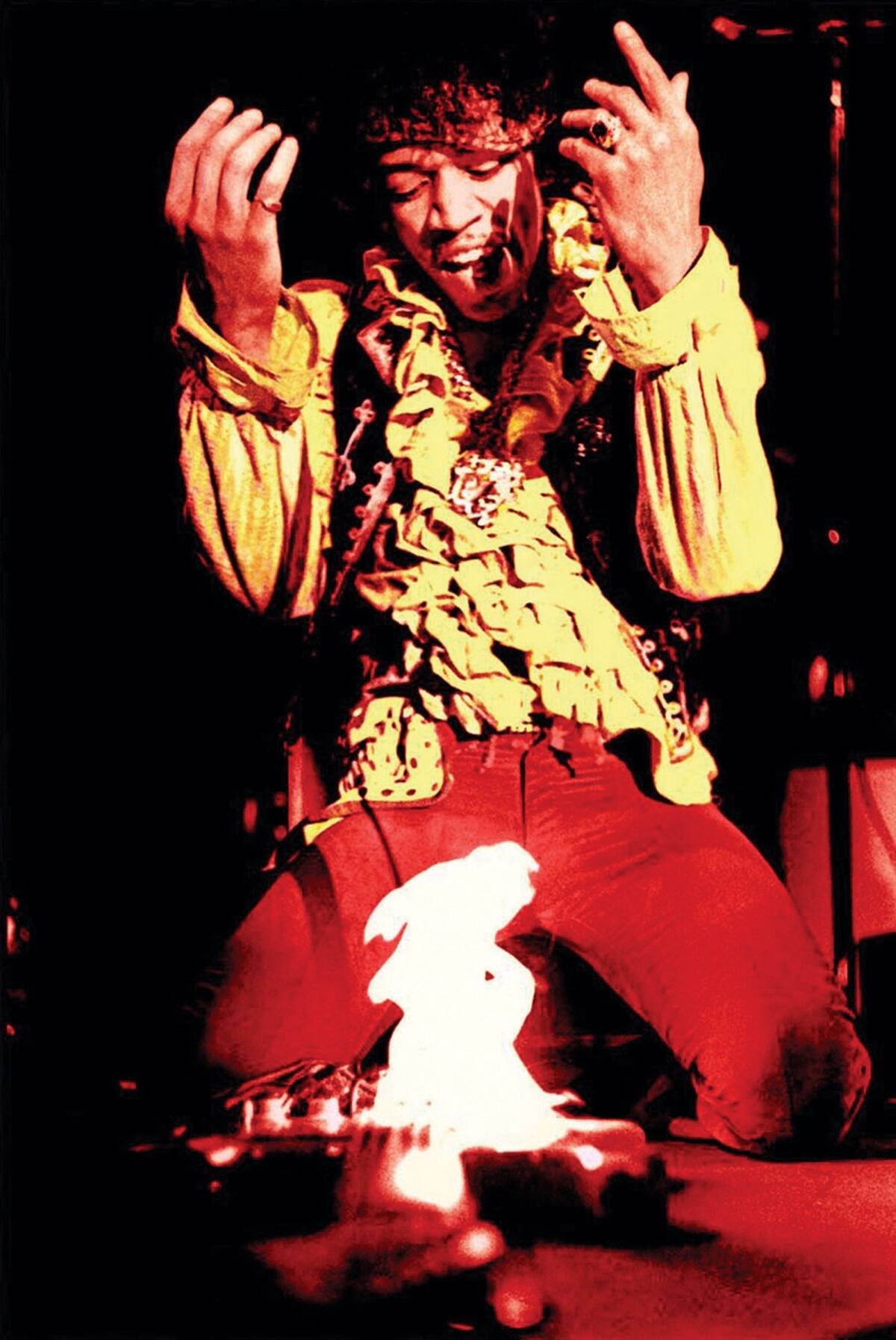 jimi hendrix in monterey pop