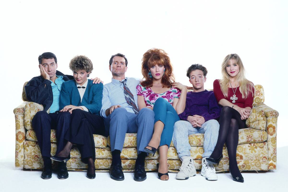 Married With Children Portrait Session 1989