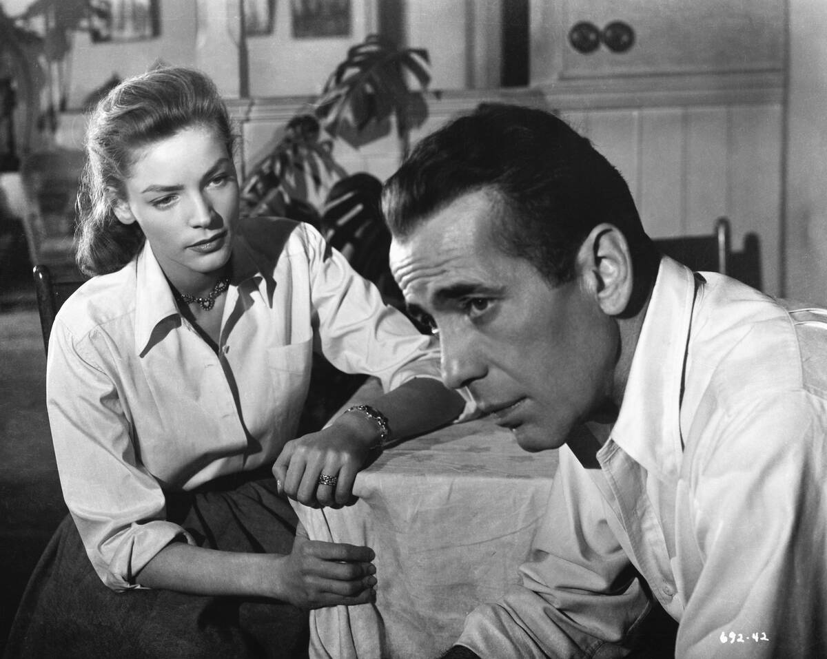Humphrey Bogart and Lauren Bacall