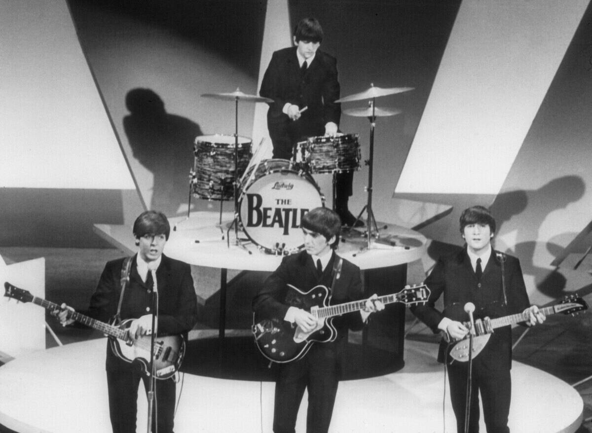 The Beatles Rehearse On 'The Ed Sullivan Show'
