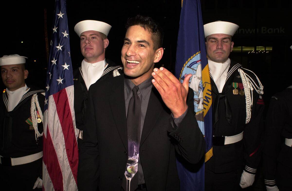 Beverly Hills California Randy Vasquez Who Appears On Cbs's Top Rated Military Action Te