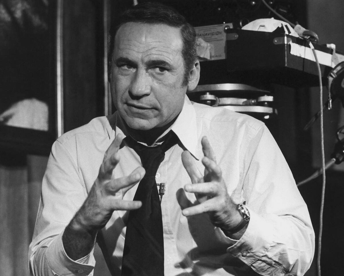 Actor And Director Mel Brooks
