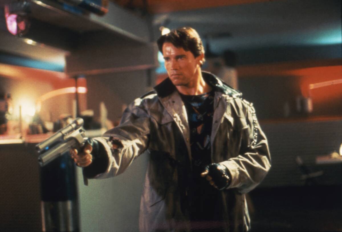 Arnold Schwarzenegger In 'The Terminator'