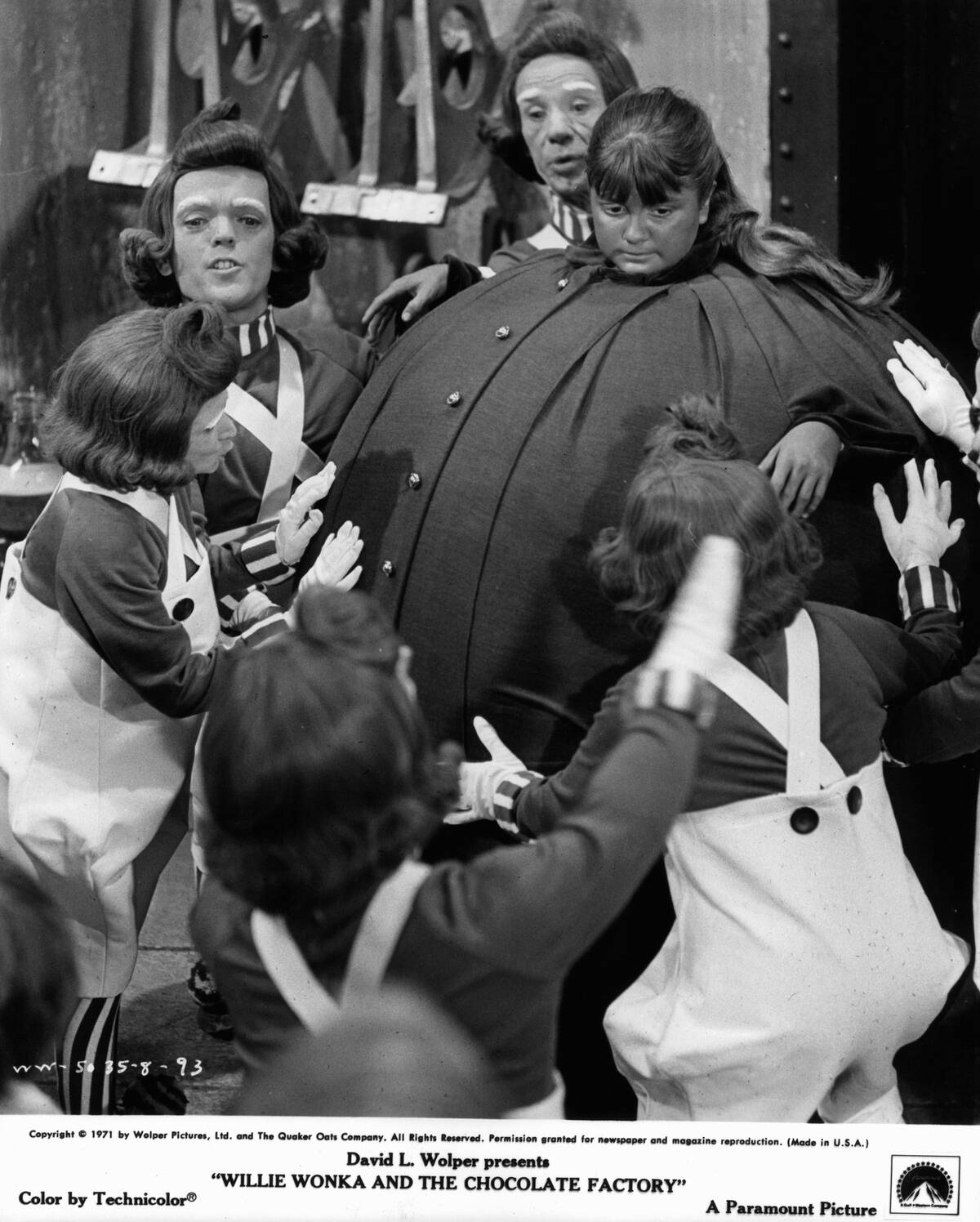 Denise Nickerson In 'Willy Wonka & the Chocolate Factory'