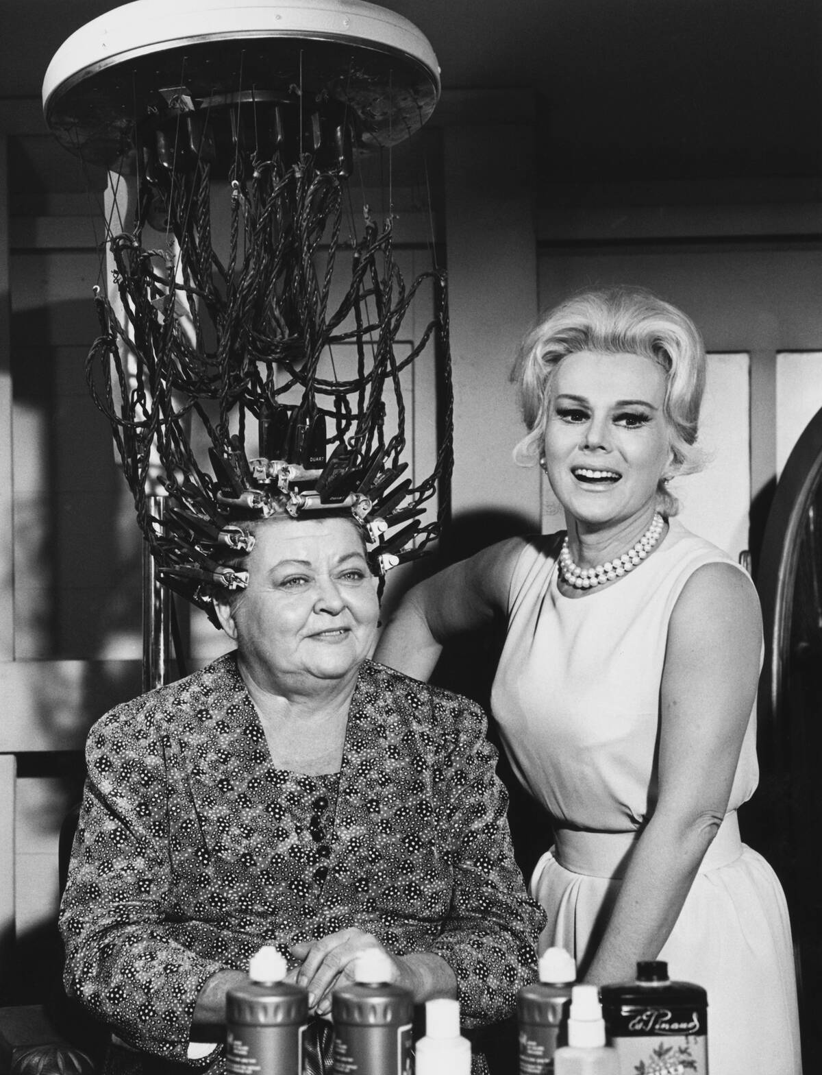 Eva Gabor and Barbara Pepper