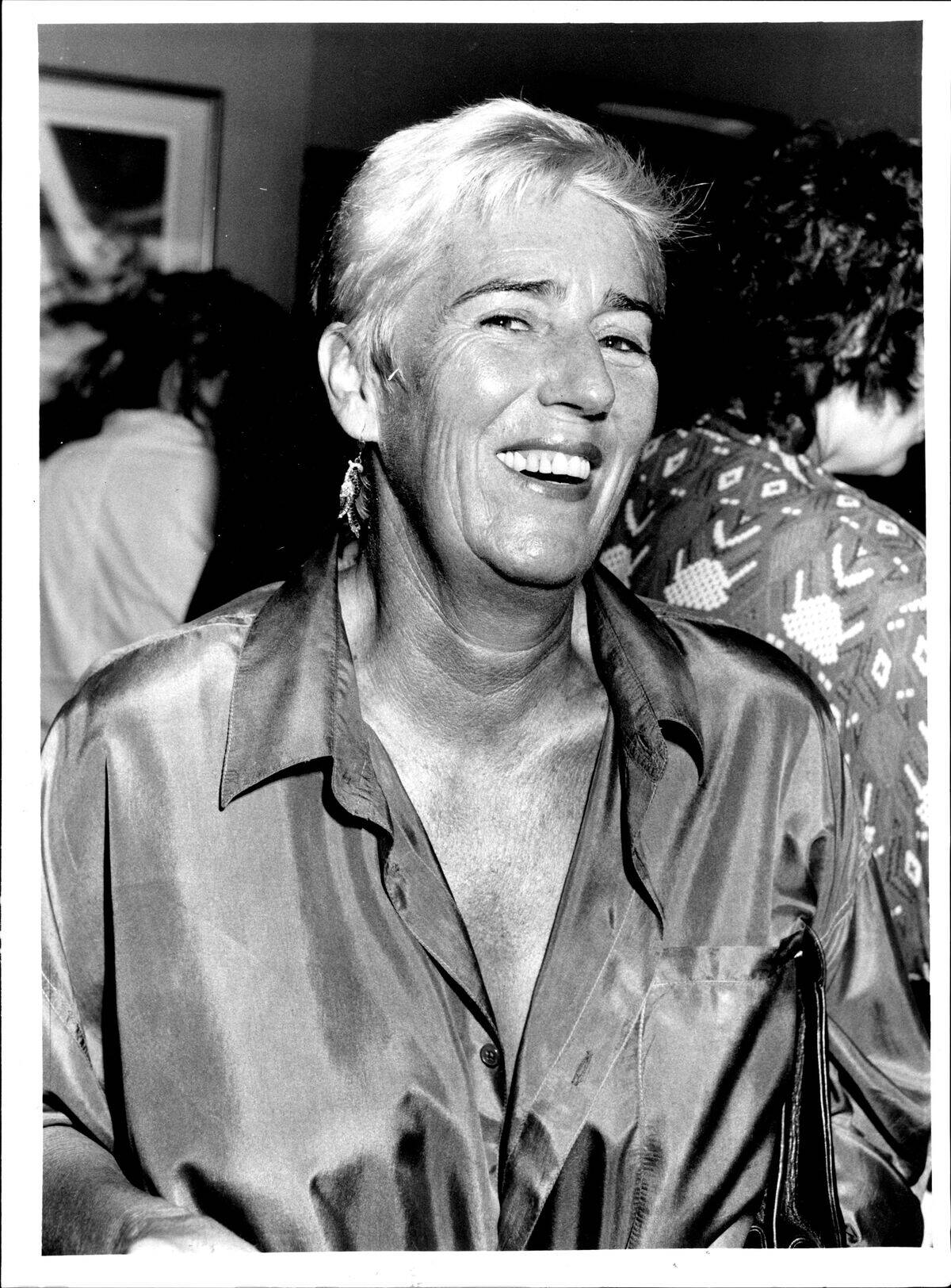 Omt Bash at C.Y.C., Rushcutters Bay -- Maggie Blinco, Antique jewellery buff thinks up something modern for the cocktail round actress.