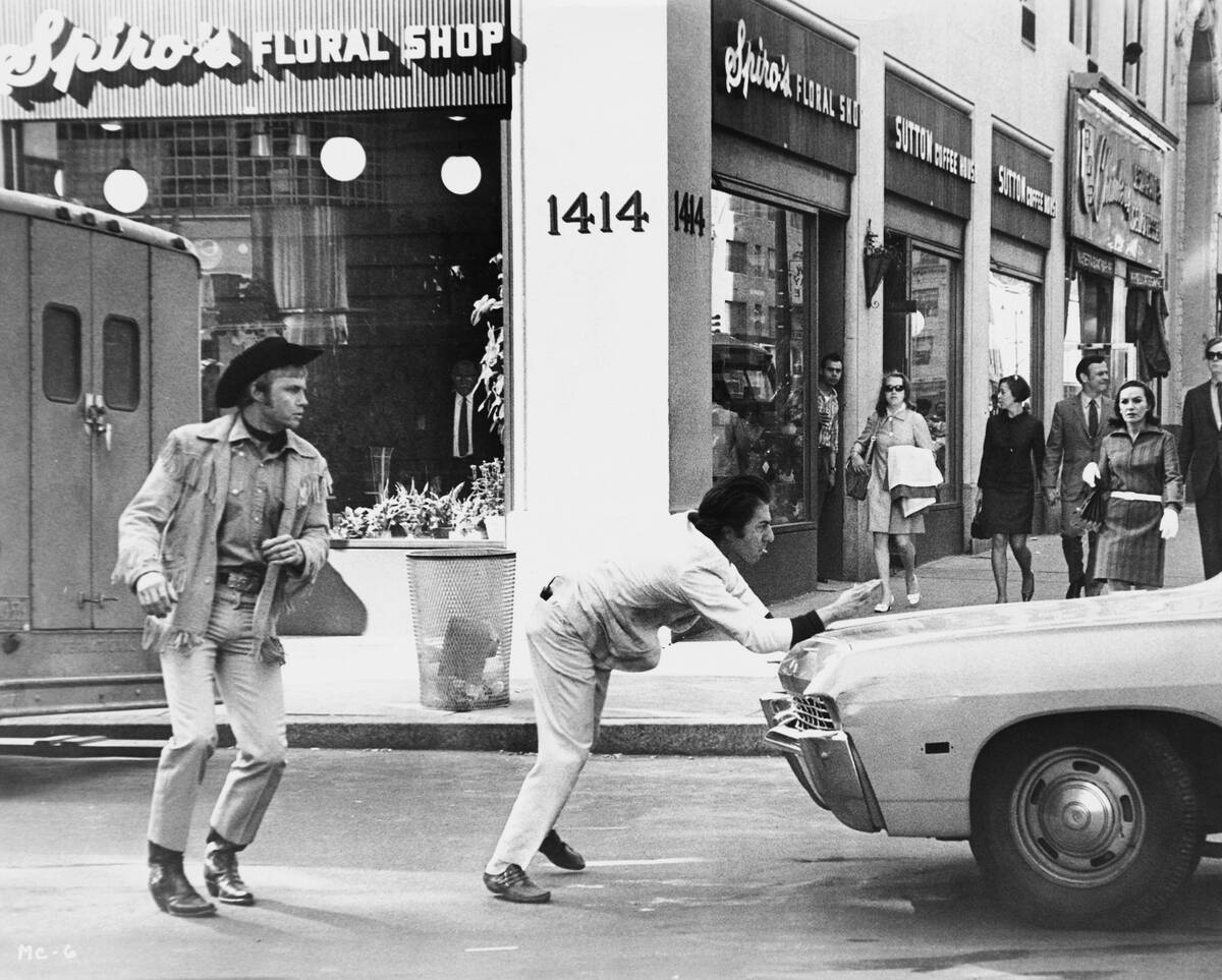 Dustin Hoffman and Jon Voight in Midnight Cowboy