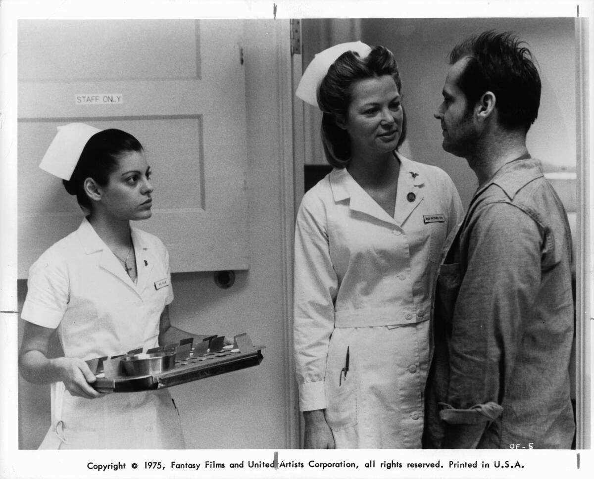 Louise Fletcher And Jack Nicholson In 'One Flew Over The Cuckoo's Nest'