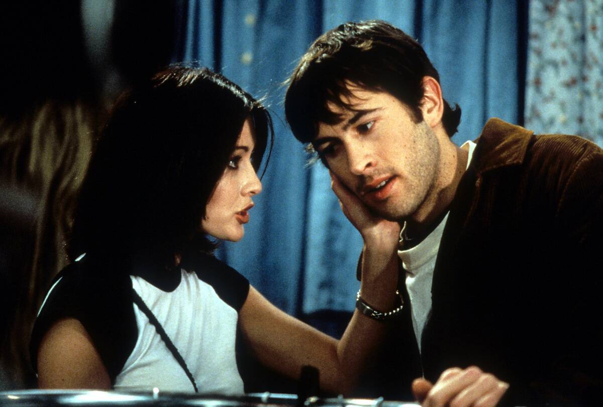 Shannen Doherty And Jason Lee In 'Mallrats'